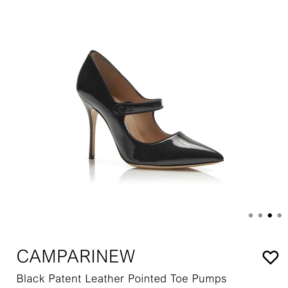 Manolo Blahnik - Camparinew Pumps- NIB